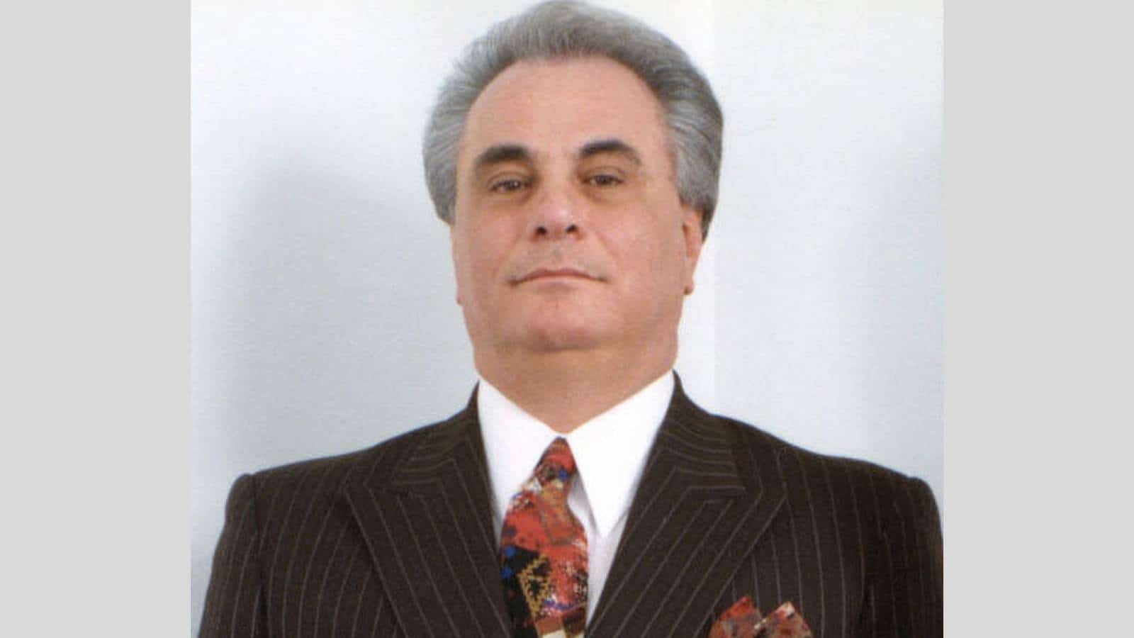 John Gotti being booked by the FBI New York offices on December 11, 1990