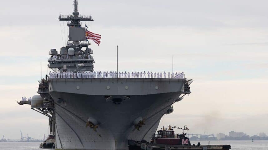 The USS Battle Ship
