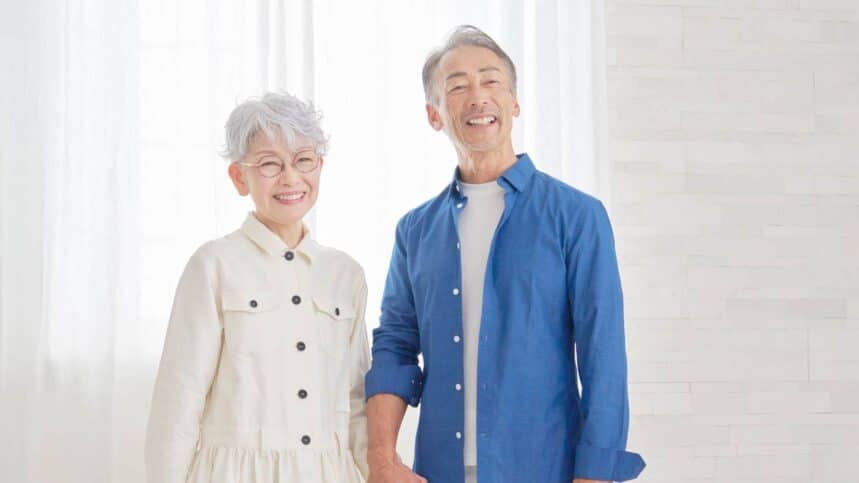Old Japanese Couple
