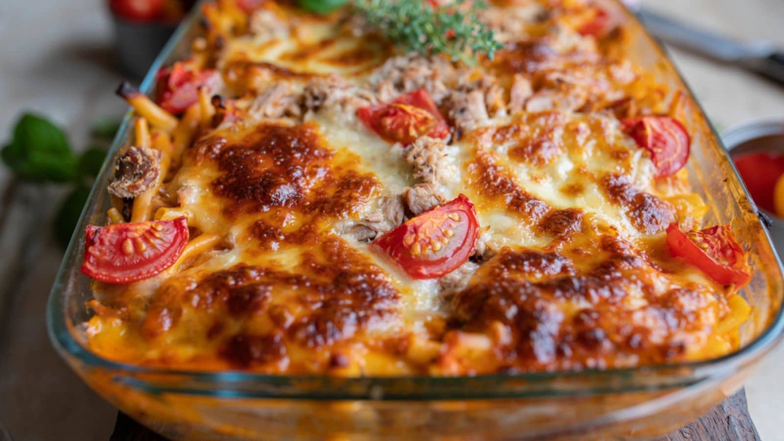 Baked Tuna Noodle Casserole