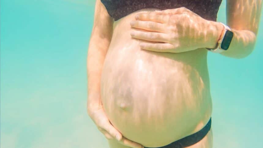 Pregnancy Under Water