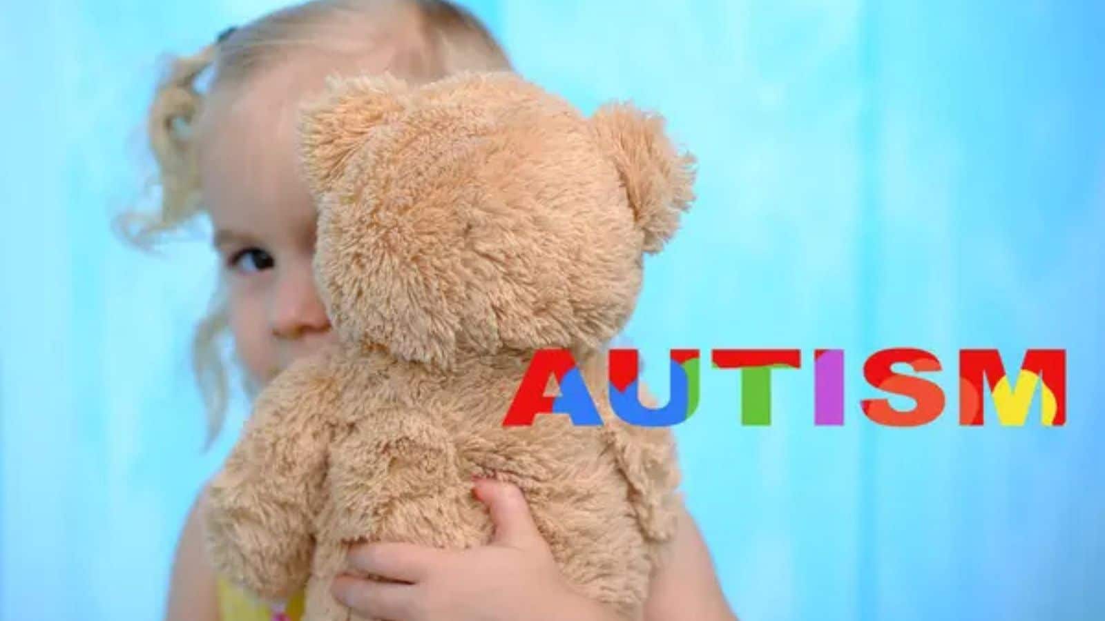 Little child with autism