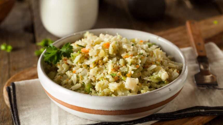 Organic Paleo Cauliflower Rice
