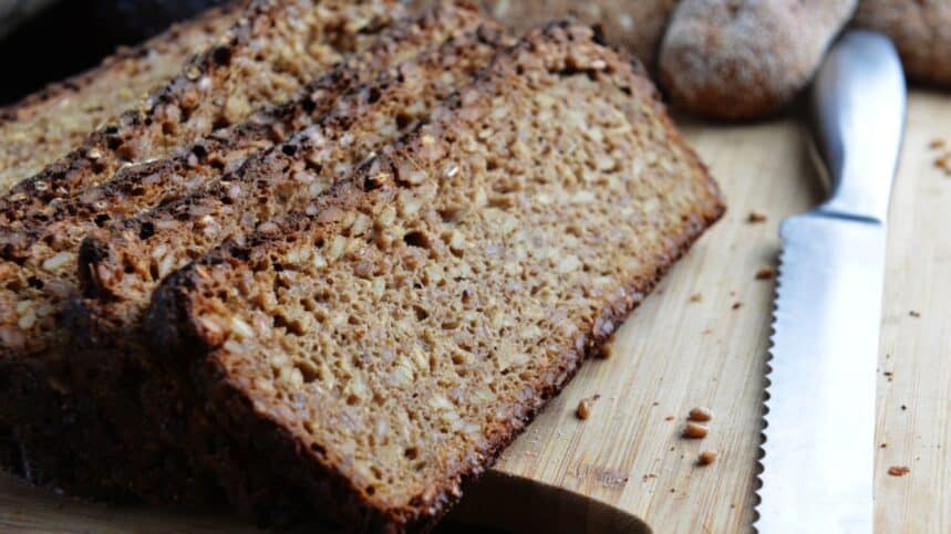 Sprouted-grain bread