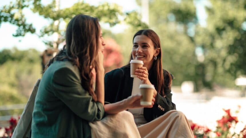 Two women friends