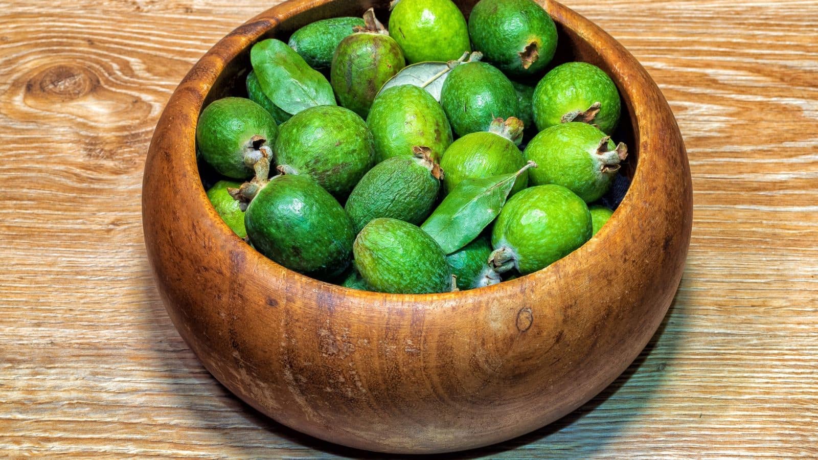Feijoa fruits