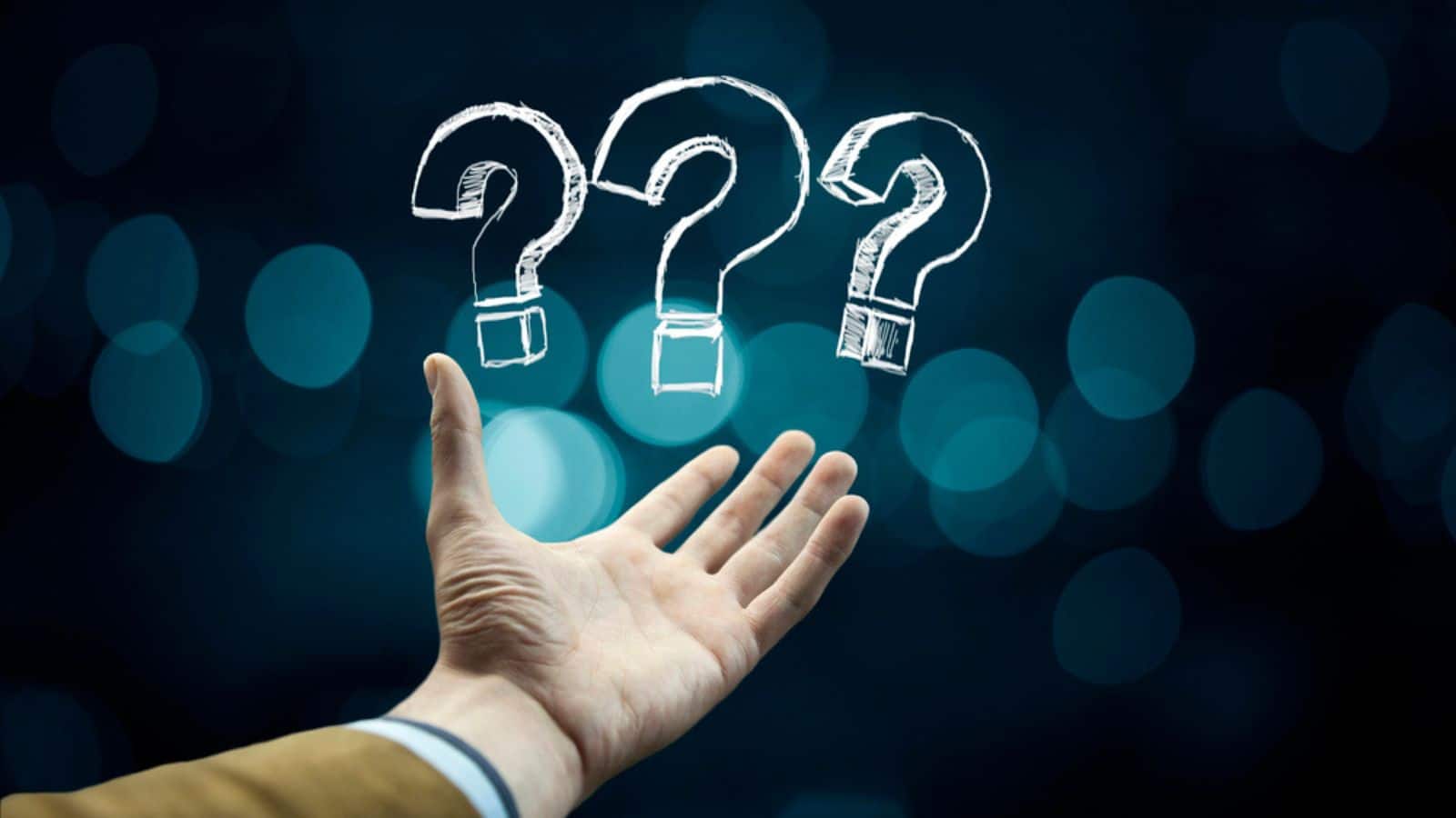 Question marks